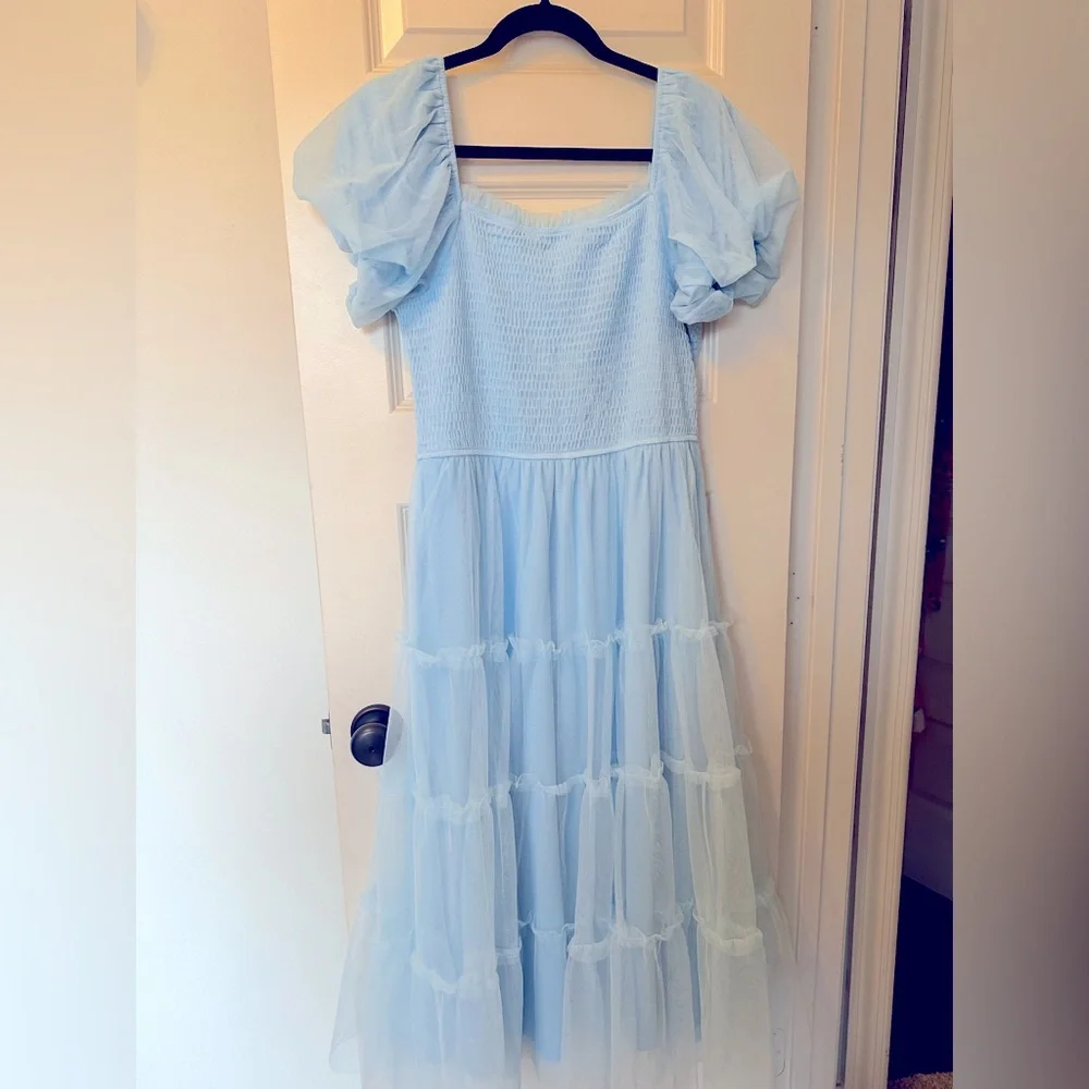 Light Blue Dress - Picture 2 of 3